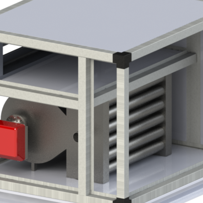 Секция газового воздухонагревателя
