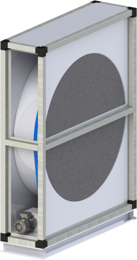 Центральный кондиционер (приточно-вытяжная установка с рекуперацией тепла)