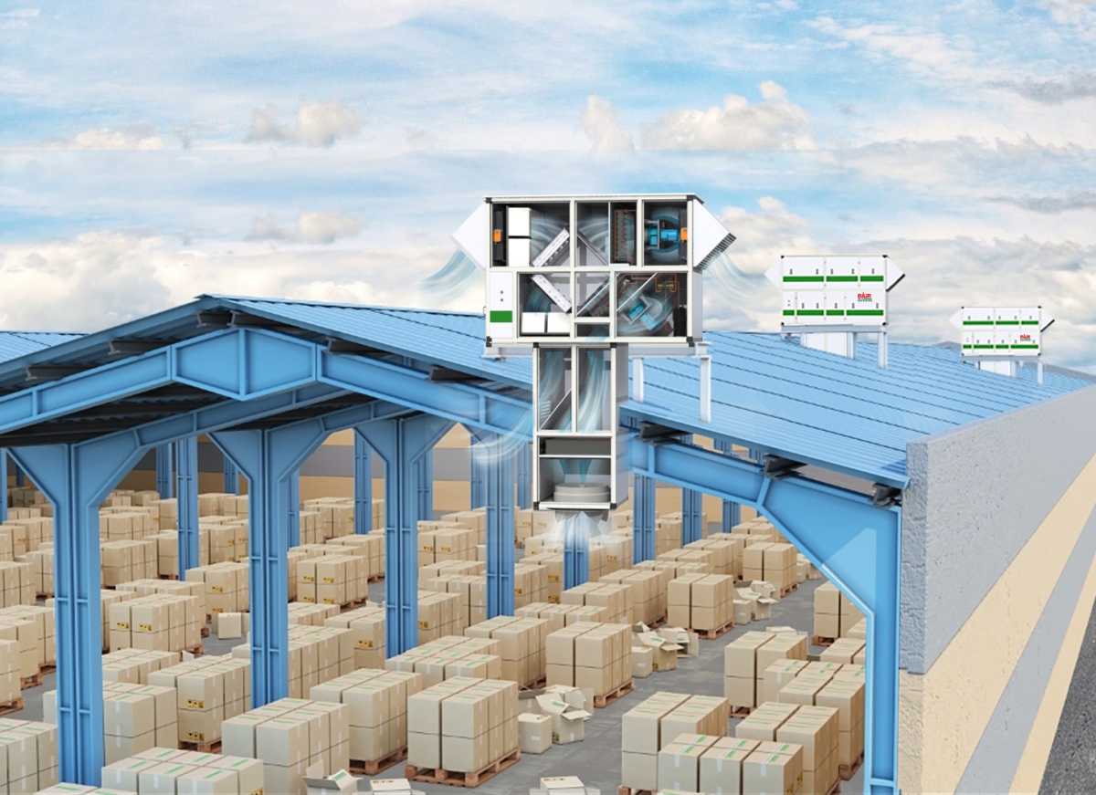 Климатические агрегаты крышного типа BAIR GERMES