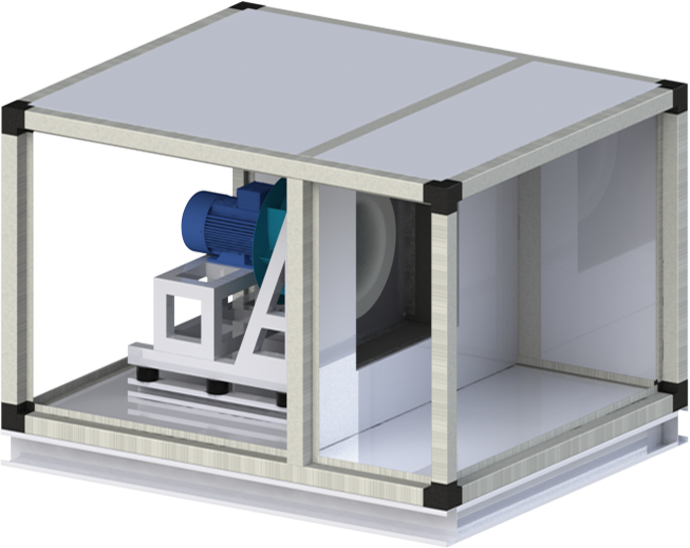 Секция вентилятора