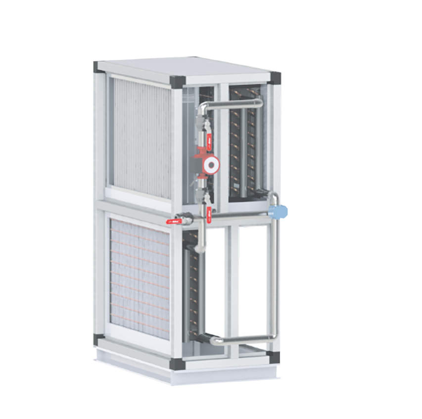 Рекуператор с промежуточным теплоносителем