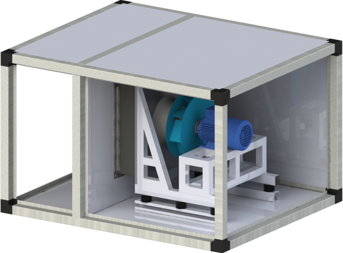 Секция вентилятора