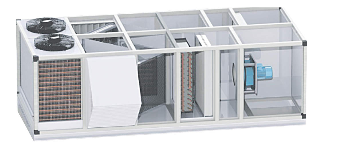 Крышные кондиционеры Т-образного типа серия R