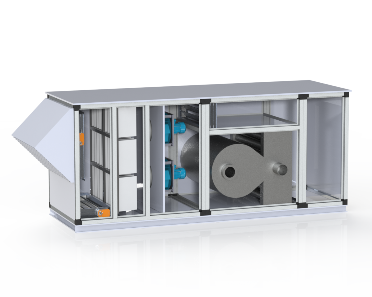 Климатические агрегаты крышного типа BAIR GERMES